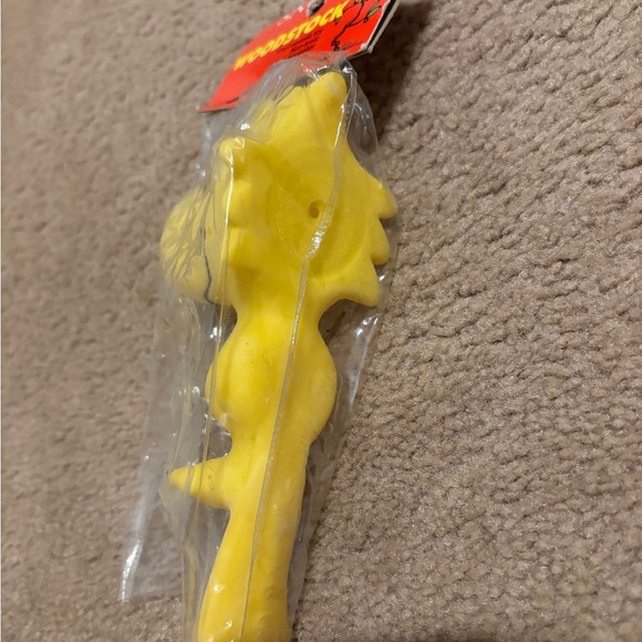 Snoopy Woodstock Vinyl Squeak Toy - Picture 3 of 4